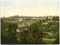 Rothenburg general view Bavaria Vintage A4 Photo Print