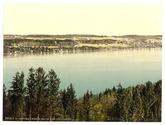 Rottmanshohe Upper Bavaria Vintage A4 Photo Print