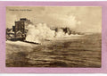 Rough Sea Bognor Regis Sussex Vintage A4 Photo Print