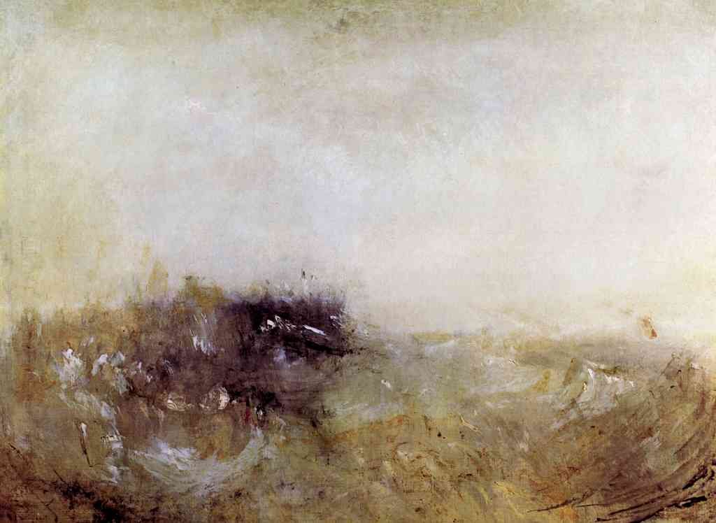 Rough Seas Joseph Mallord Turner A4 Photo Print