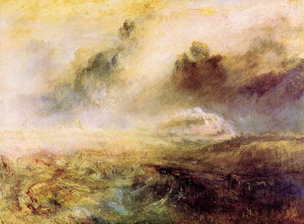 Rough Seas With Wreckage Joseph Mallord Turner A4 Photo Print