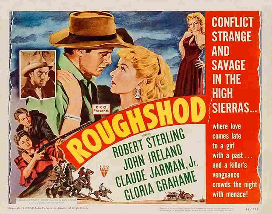 Roughshod 1949 02  film star poster A4 Photo Print