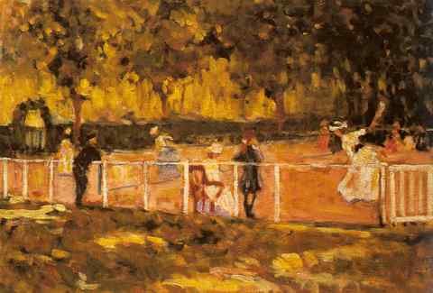 Rousseau Marguerite A Game Of Tennis A4 Photo Print