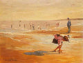Rousseau Marguerite On The Beach  A4 Photo Print