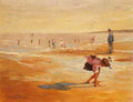 Rousseau Marguerite On The Beach A4 Photo Print