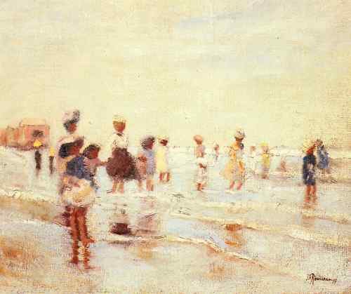 Rousseau Marguerite The Bathers  A4 Photo Print