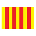 Roussillon Prov Flag N3186 A4 Photo Print