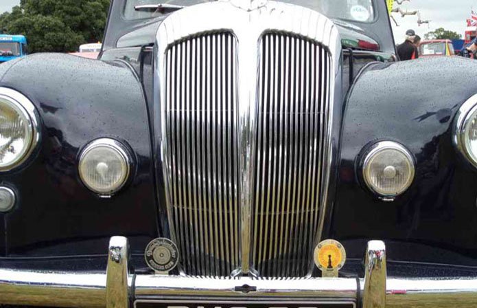 Rover Bonnet Grille Boot 2401 A4 Photo Print
