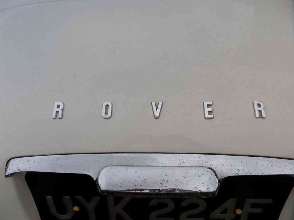 Rover Bonnet Grille Boot 2522 A4 Photo Print