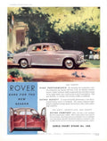 Rover Nine Season 1950s Vintage Retro Advert Poster