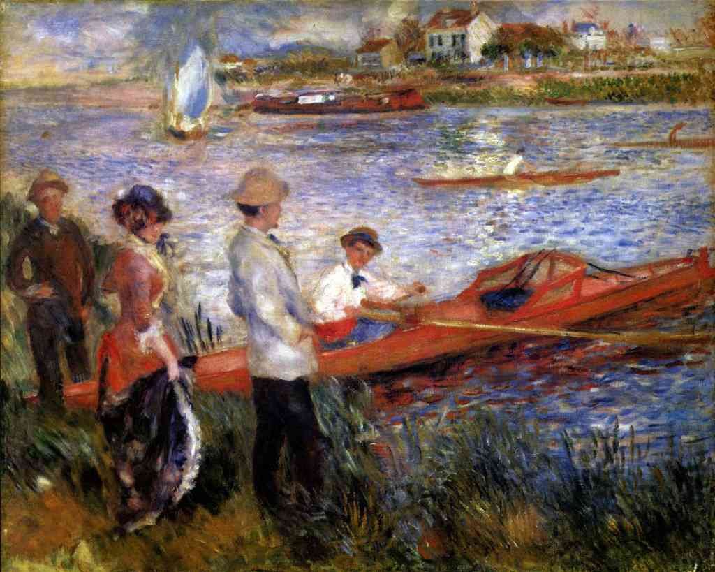 Rowers From Chatou Renoir A4 Photo Print