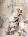 Rowlandson Thomas A Kiss In The Kitchen A4 Photo Print