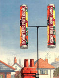 Rowntrees Fruit Gums 1 1950s Vintage Retro Advert Poster