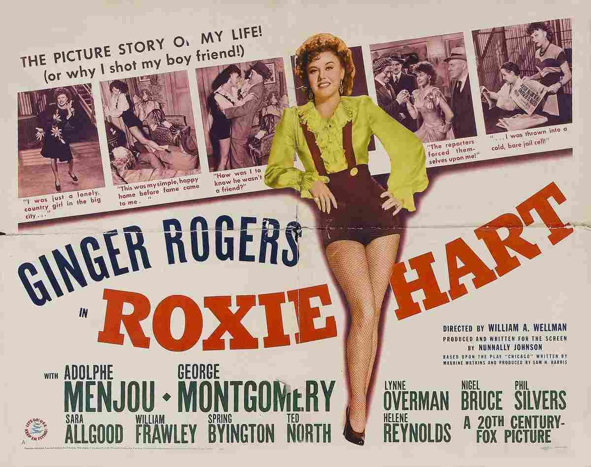 Roxie Hart 02  film star poster A4 Photo Print
