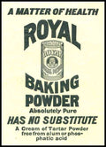 Royal Baking Powder 512 Vintage Advert A4 Photo Print