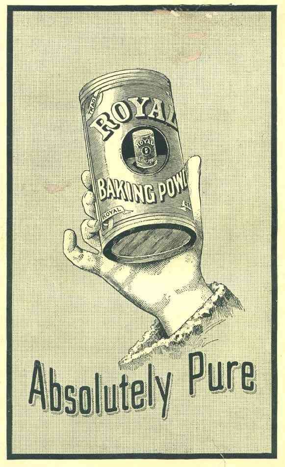 Royal Baking Powder 805 advert A4 Photo Print