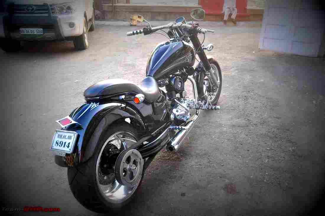 Royal Enfield 500 Lightning 2000 1 motorbike A4 Photo Print