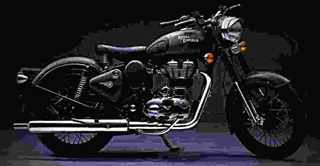 Royal Enfield Classic Desert Storm Classic Desert Storm 3 motorbike A4 Photo Print