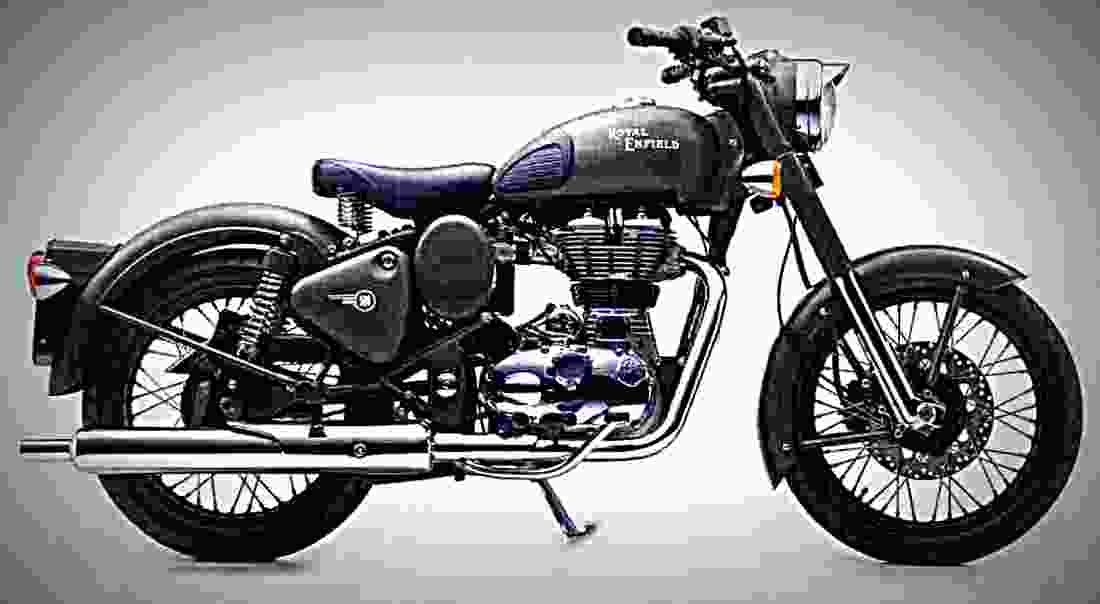 Royal Enfield Classic Desert Storm Classic Desert Storm 4 motorbike A4 Photo Print