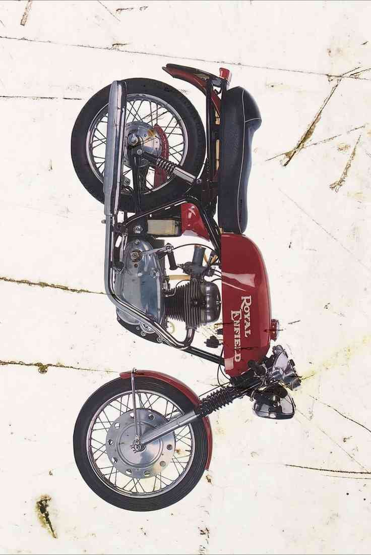 Royal Enfield Continental GT 1966 A4 Photo Print