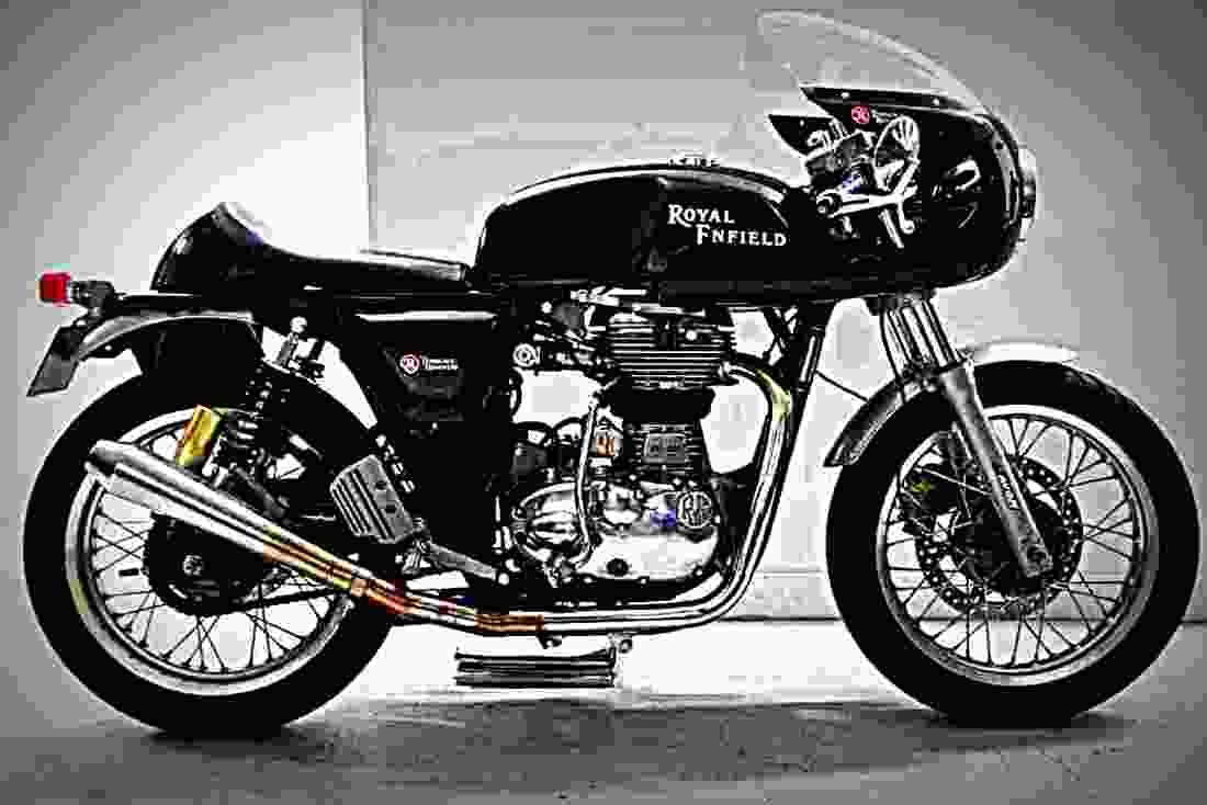 Royal Enfield Continental GT 535cc 1 motorbike A4 Photo Print