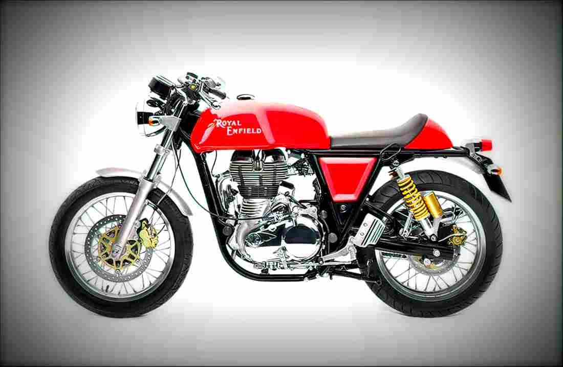 Royal Enfield Continental GT 535cc 4 motorbike A4 Photo Print