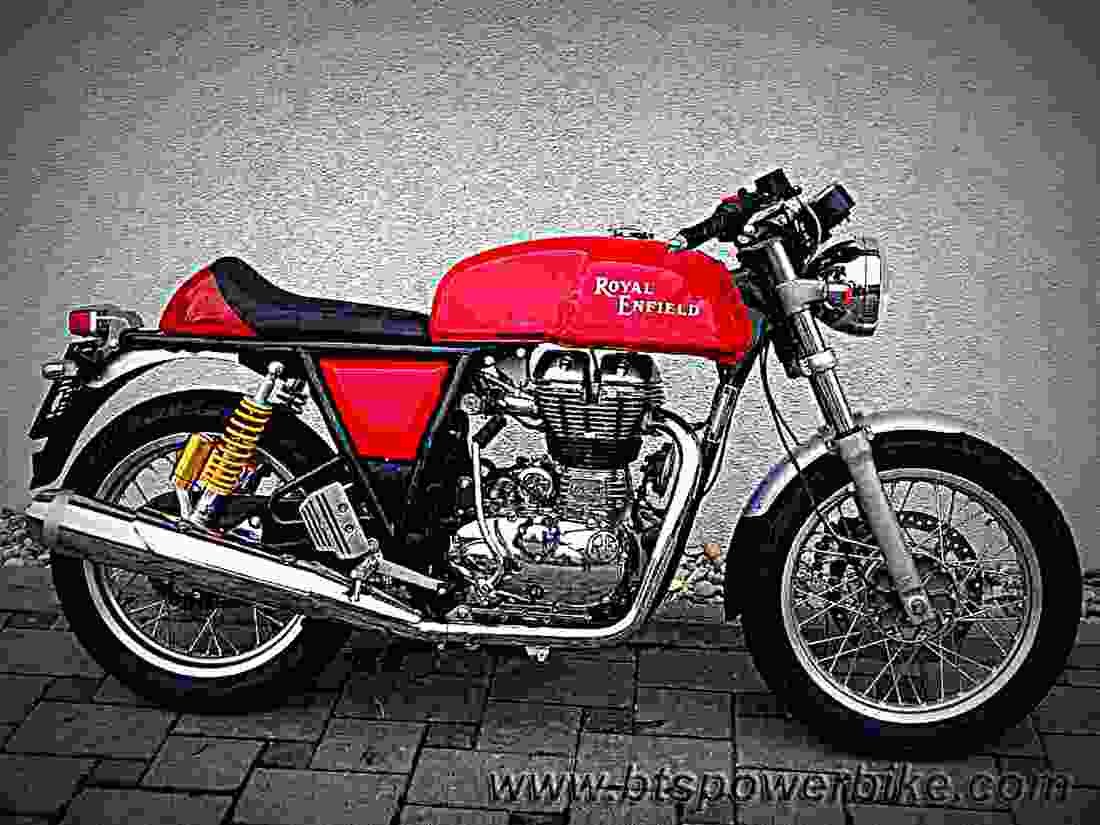 Royal Enfield Continental GT 535cc 5 motorbike A4 Photo Print