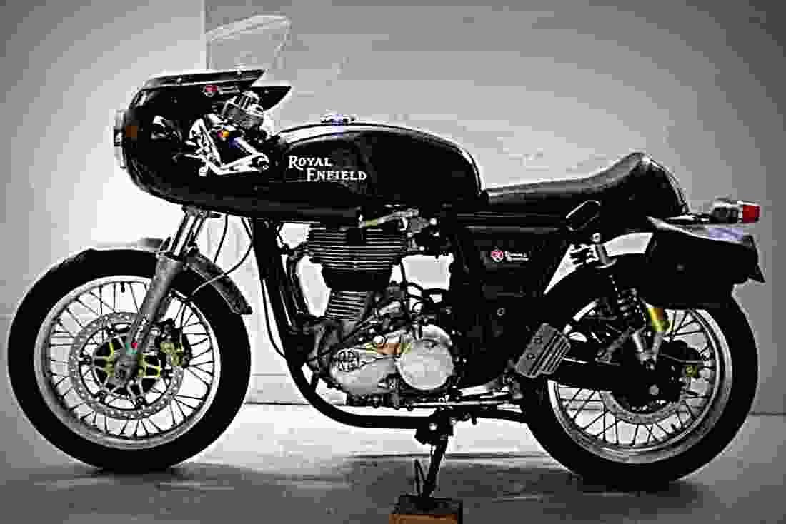 Royal Enfield Continental GT 535cc 6 motorbike A4 Photo Print