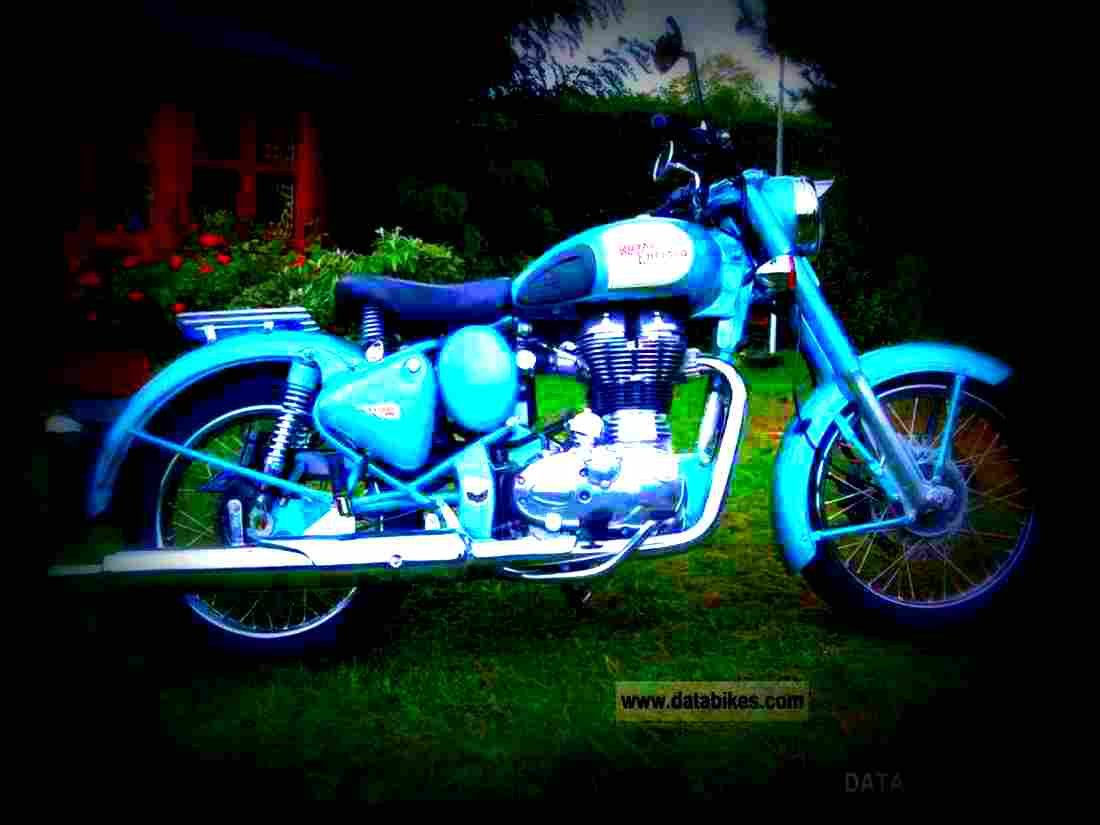 Royal Enfield Diesel 1997 2 motorbike A4 Photo Print