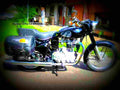 Royal Enfield Diesel 1997 4 motorbike A4 Photo Print