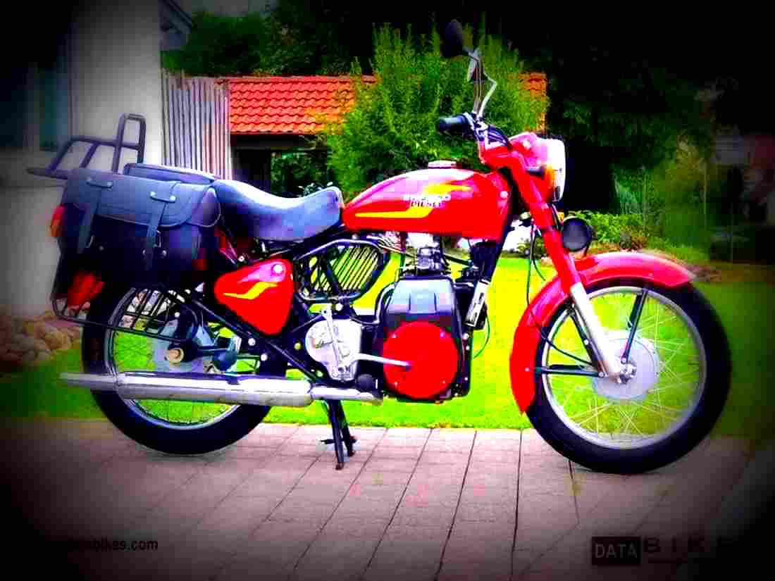 Royal Enfield Diesel Taurus 2000 1 motorbike A4 Photo Print