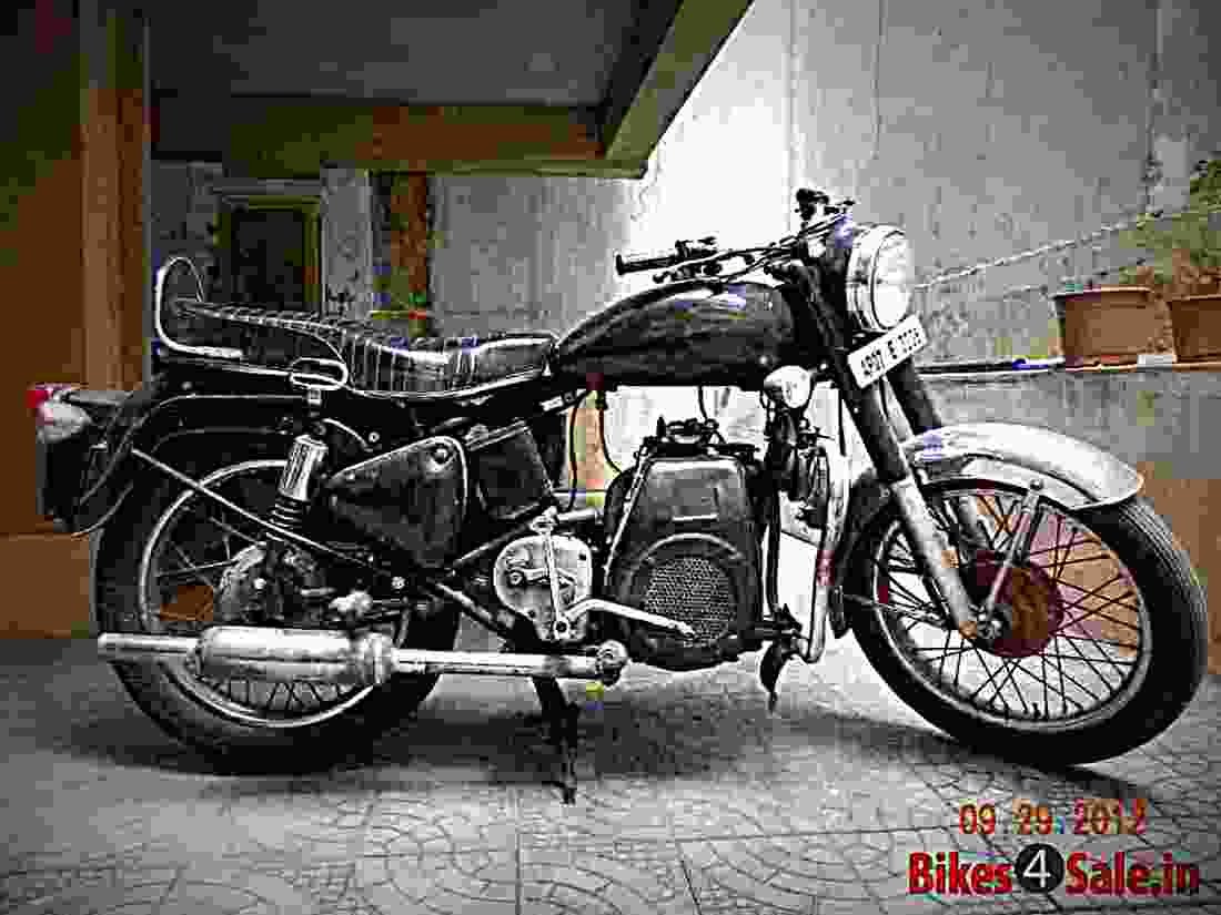 Royal Enfield Diesel Taurus 2000 2 motorbike A4 Photo Print