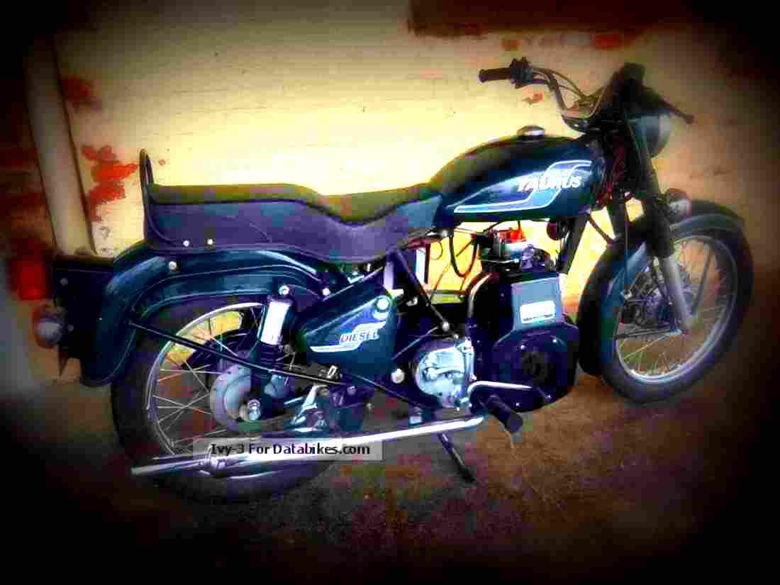 Royal Enfield Diesel Taurus 2001 1 motorbike A4 Photo Print