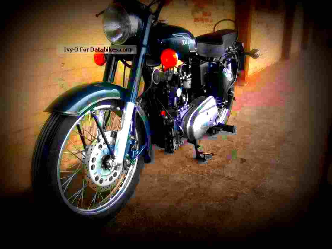Royal Enfield Diesel Taurus 2001 5 motorbike A4 Photo Print