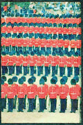 Royal Family UK GB England 165004 Ready For March Past A4 Limited Edition Watercolour Print