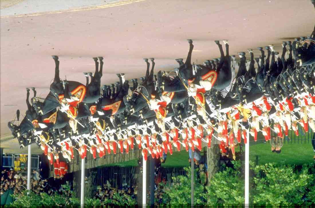 Royal Family UK GB England 165024 Household Cavalry A4 Photo Print 2