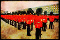 Royal Family UK GB England 165038 Pre trooping Inspections A4 Limited Edition Watercolour Print