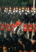 Royal Family UK GB England 165078 Parade Commander Troops And Household Cavalry A4 Photo Print