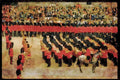 Royal Family UK GB England 165087 Massed Bands And Parade Commander A4 Limited Edition Watercolour Print