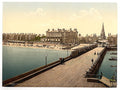 Royal Hotel from pier Lowestoft Vintage A4 Photo Print