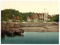 Royal Marine Hotel Hunters Quay Vintage A4 Photo Print