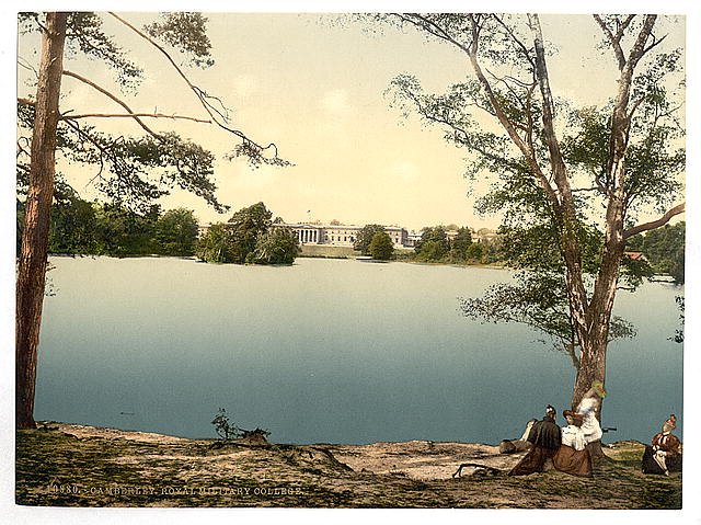 Royal Military College II Sandhurst Camberley Vintage A4 Photo Print