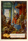 Royal Soaps Court 1940s Vintage Retro Advert Poster
