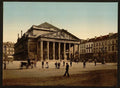 Royal Theatre Brussels Vintage A4 Photo Print