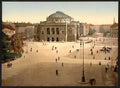 Royal Theatre Copenhagen Vintage A4 Photo Print
