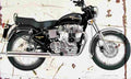 RoyalEnfield Bullet500 2006 Aged Vintage A4 Photo Print