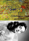 Royalty Free Image Garden with crucifix Klimt 30x30 A4 Photo Print