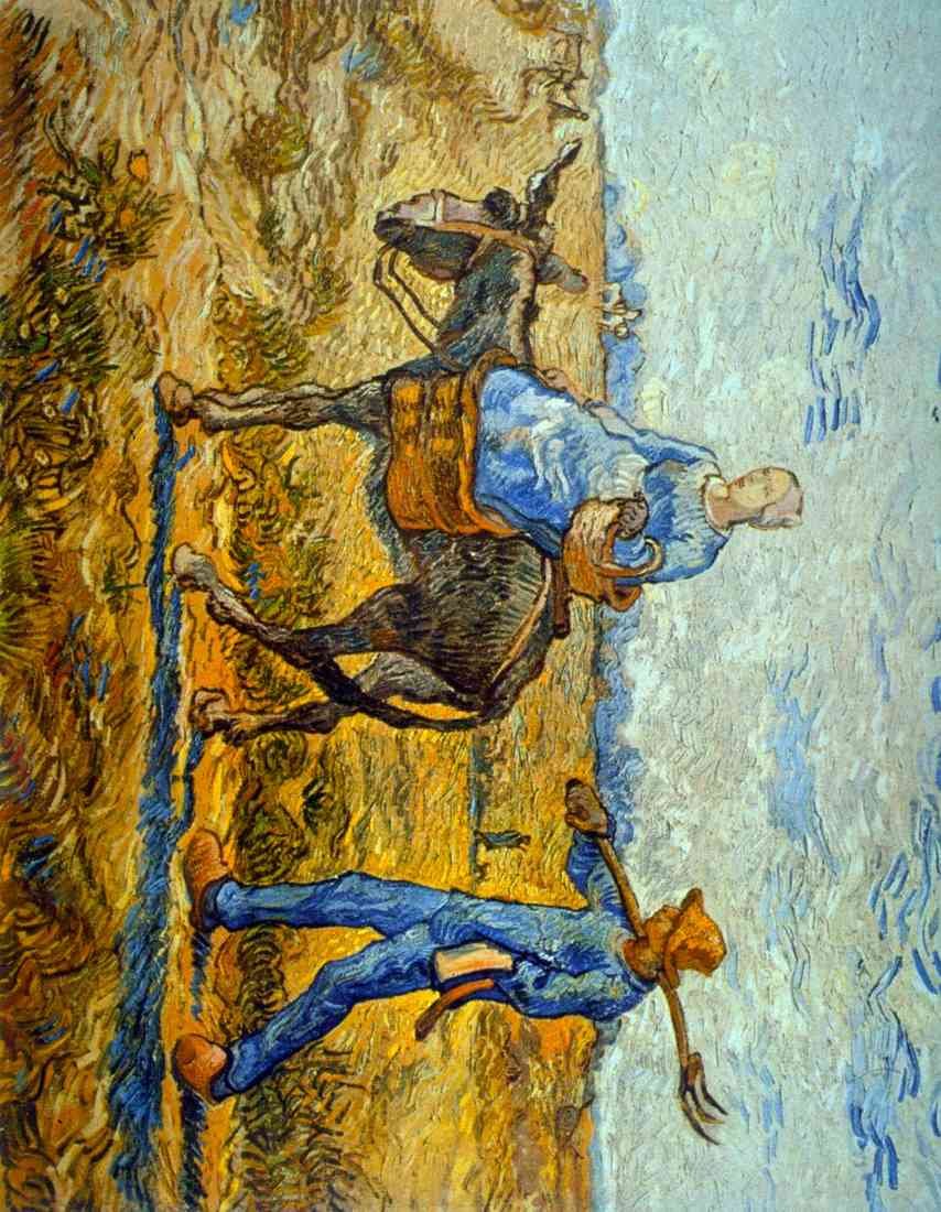 Royalty Free Image Morning Van Gogh A4 Photo Print