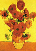 Royalty Free Image Still Life Vase with Fifteen Sunflowers3 Van Gogh A4 Photo Print