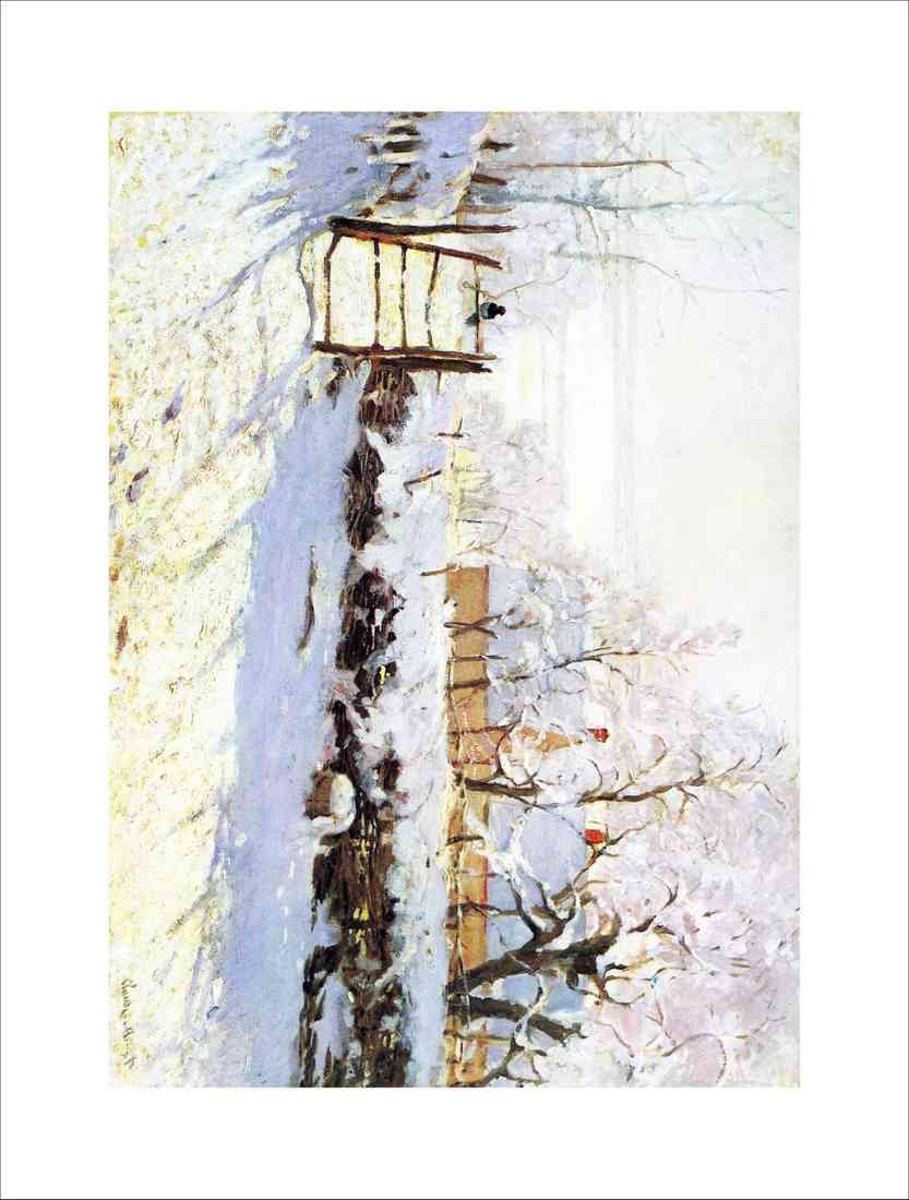 Royalty Free Image The Magpie Monet plus 1520 light A4 Photo Print